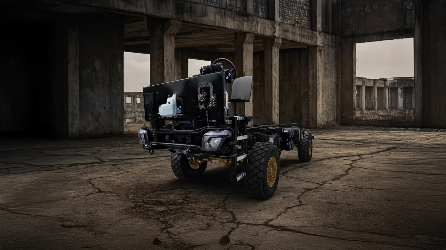 Kia 4×4 Bare Chassis