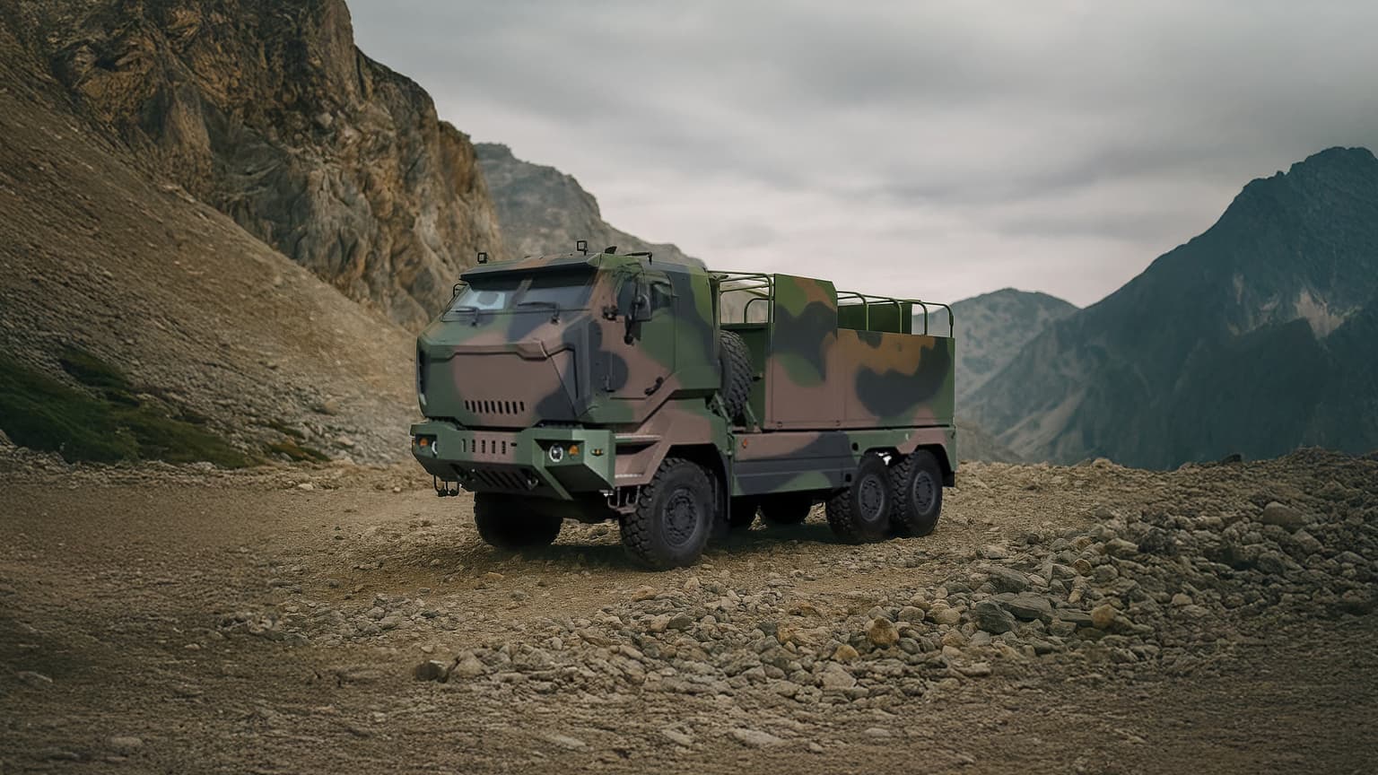 Kia 6×6 Bulletproof Cargo Truck