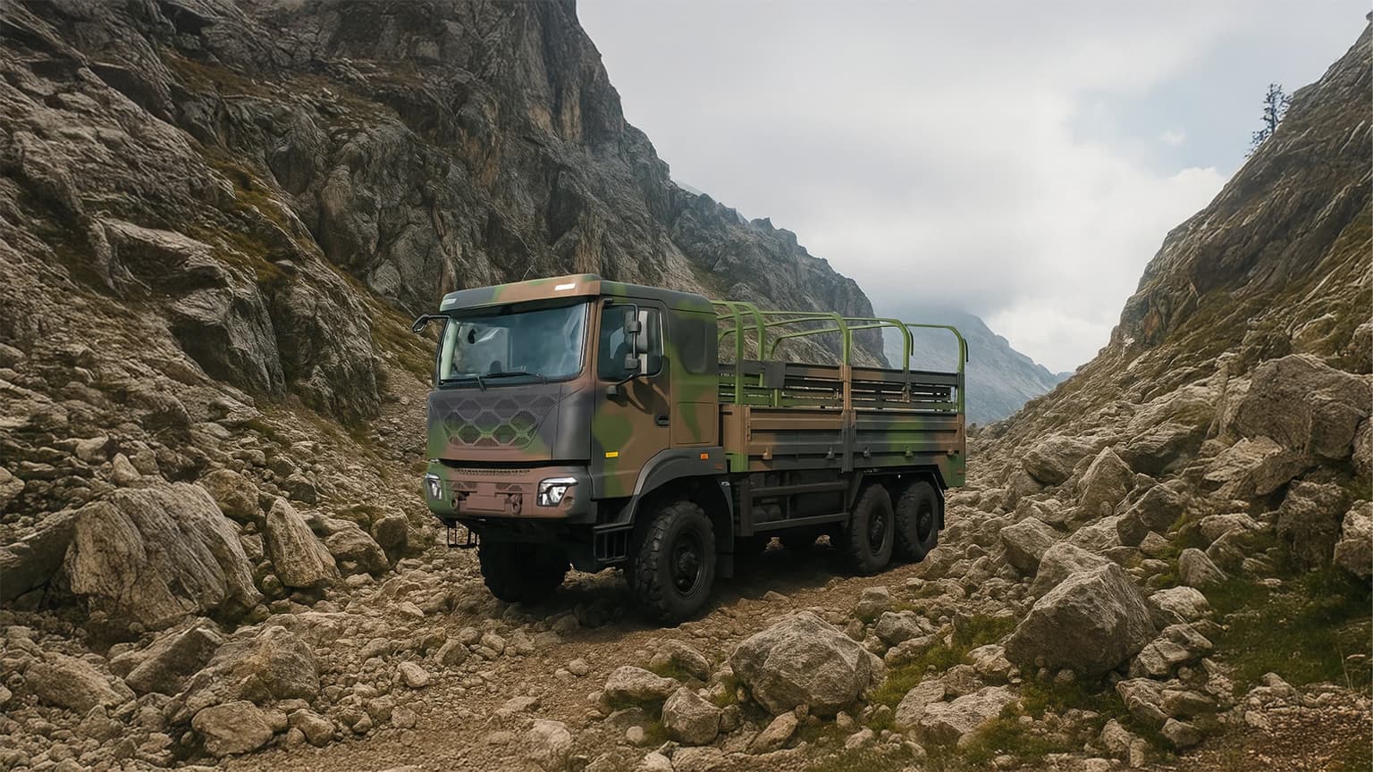 Kia 6×6 Cargo Truck