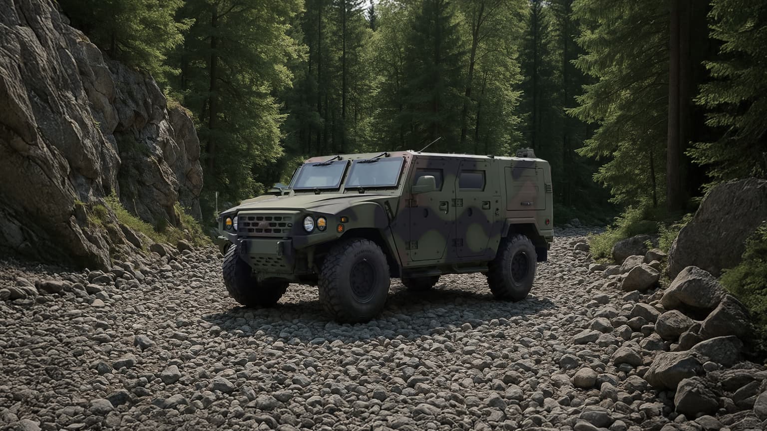 Kia Bulletproof Command Vehicle