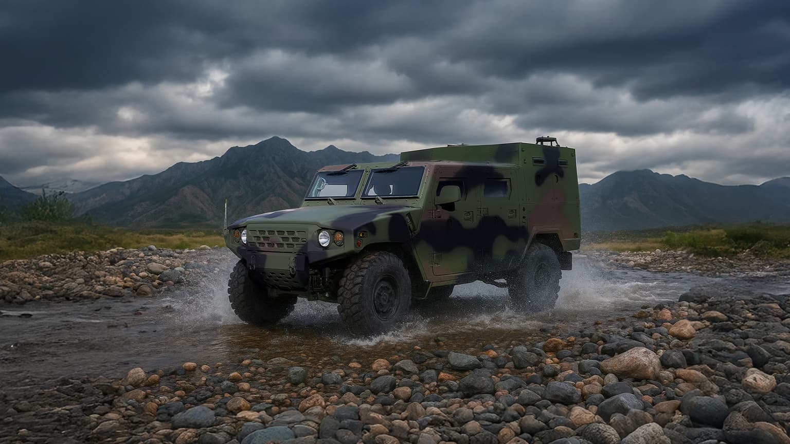 Kia Bulletproof Personnel Carrier