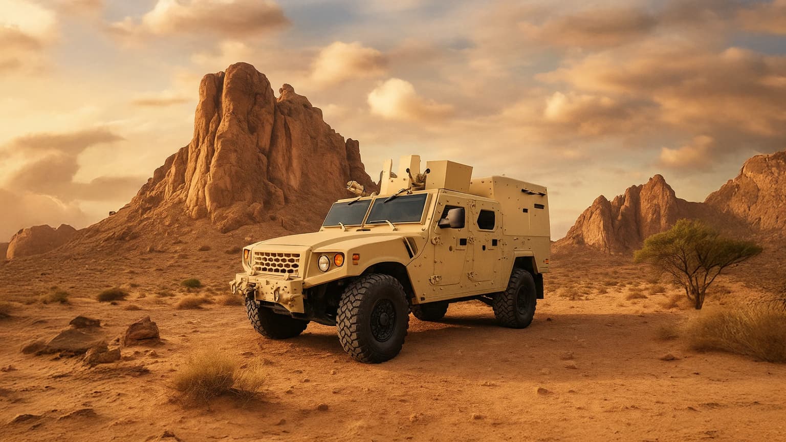 Kia Up-Armored Reconnaissance Vehicle